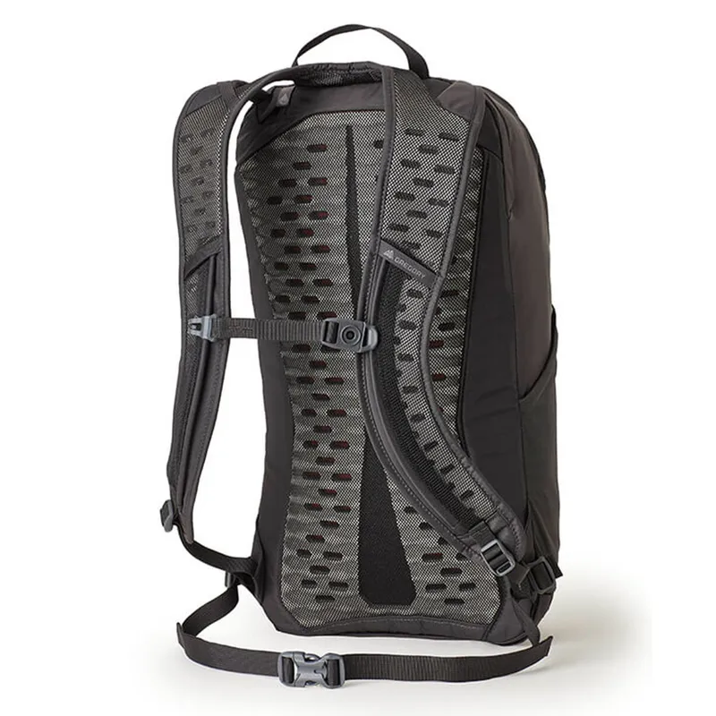 Gregory Kiro 18 Hiking Rucksack in Obsidian Black-1